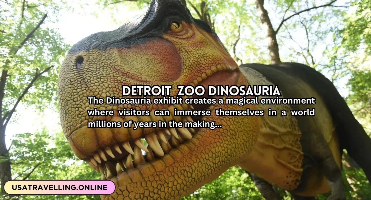 detroit zoo dinosauria