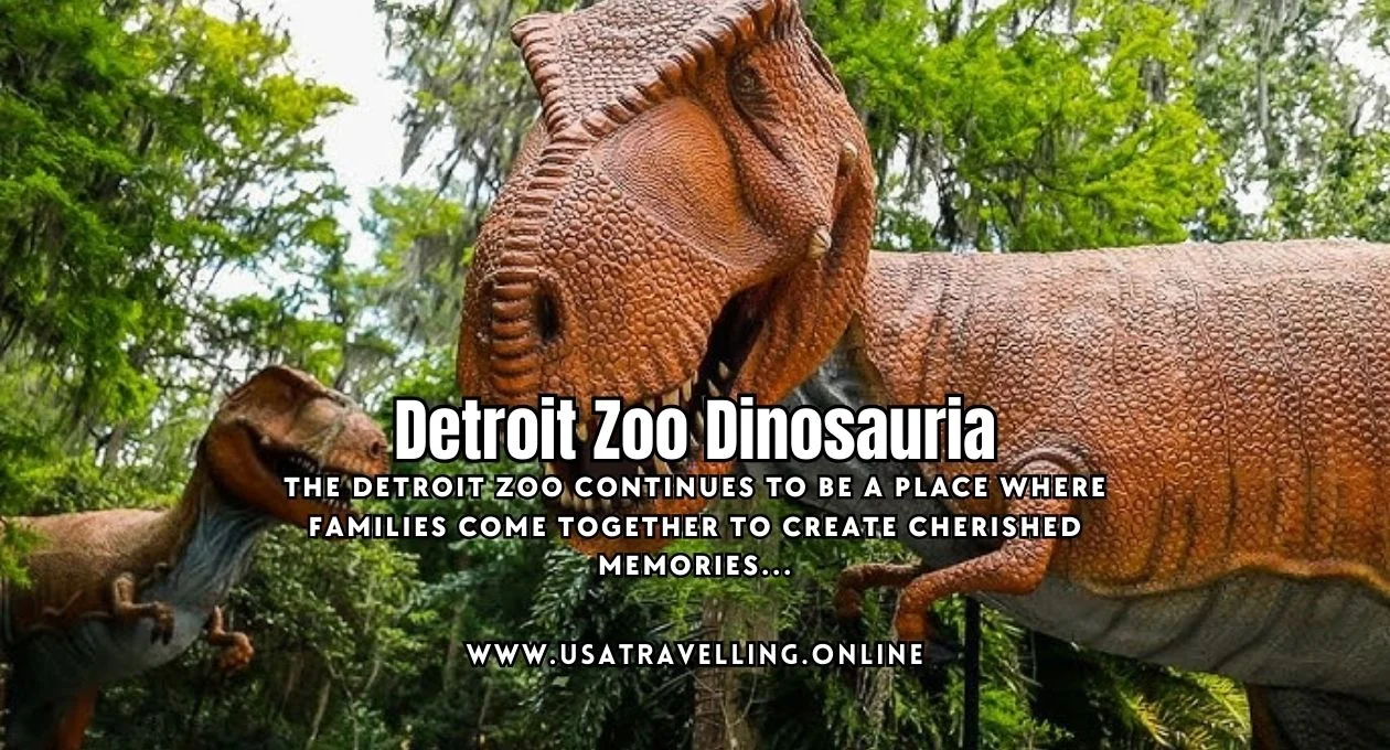 detroit zoo dinosauria