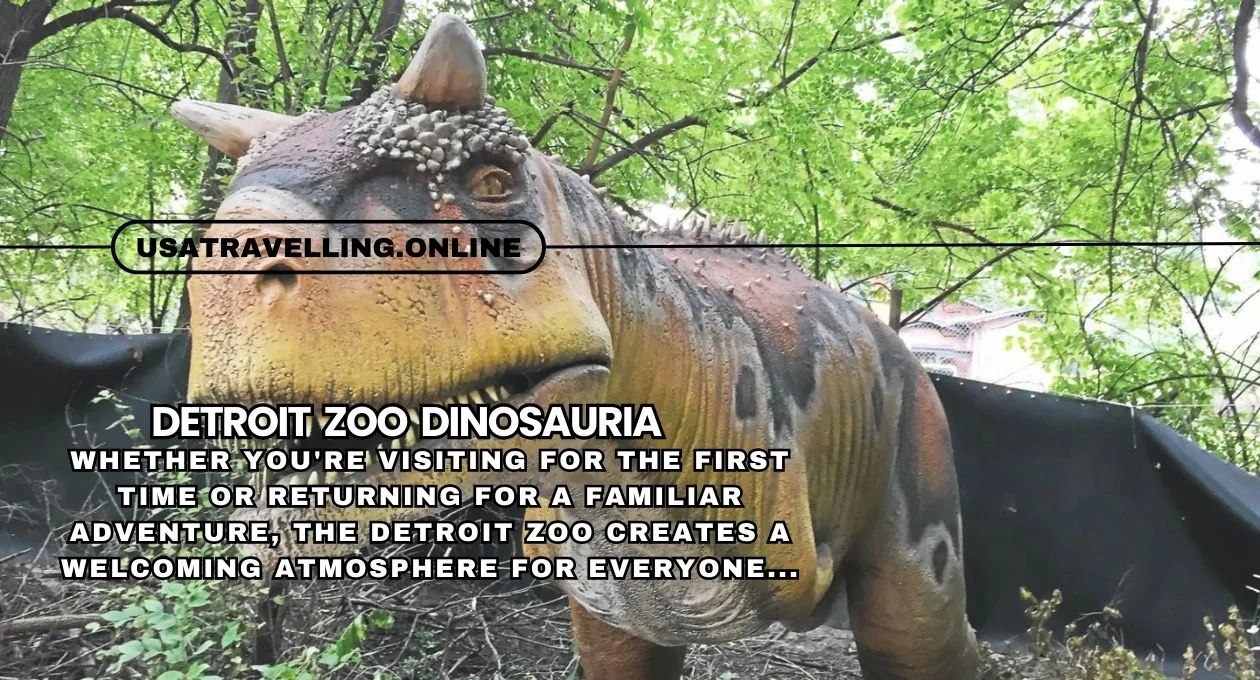 detroit zoo dinosauria