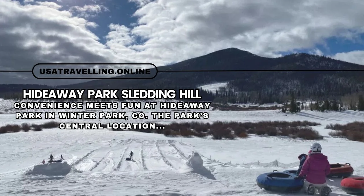 hideaway park sledding hill