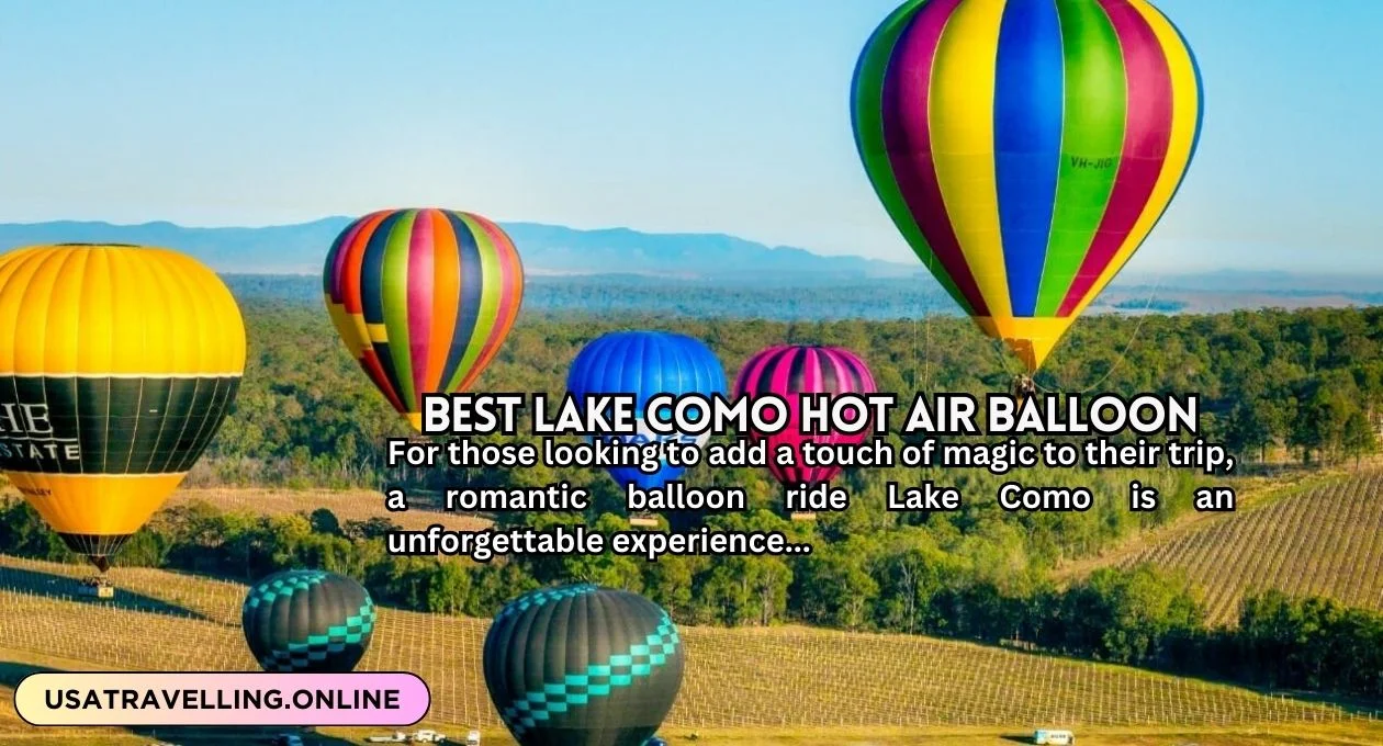 best lake como hot air balloon